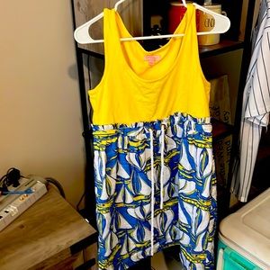 Lilly Pulitzer sailboat dress